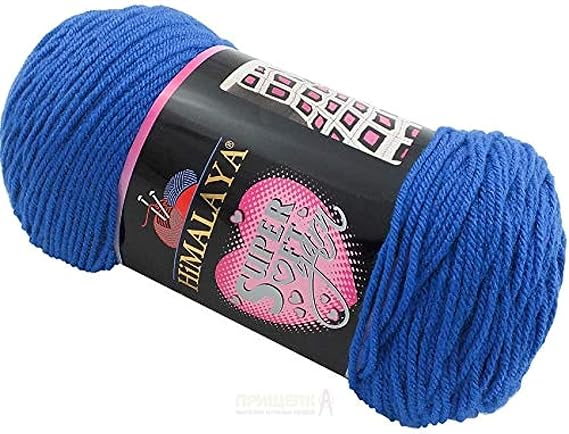 Himalaya Super Soft 200 gr Yarn, Blue - 80827 - Hobiumyarns