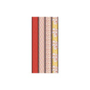WRAPPING PAPER 2X0.7M ROMANCE-202078-ASSERTED COLOR