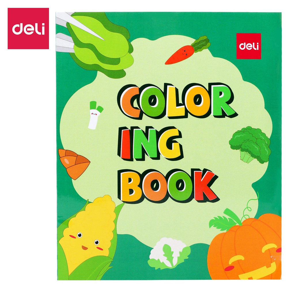 COLORING BOOK 210X180MM 12SHTN042ASSORTED COLOR Dubai library