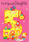 Greeting Card-For a Special Daughter 5th Birthday