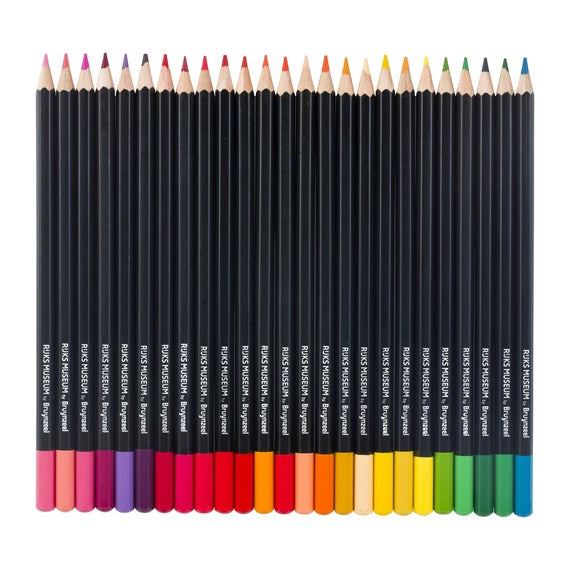 Bruynzeel-Color Pencil 50Color Metal Case Ruks Museum-63012050