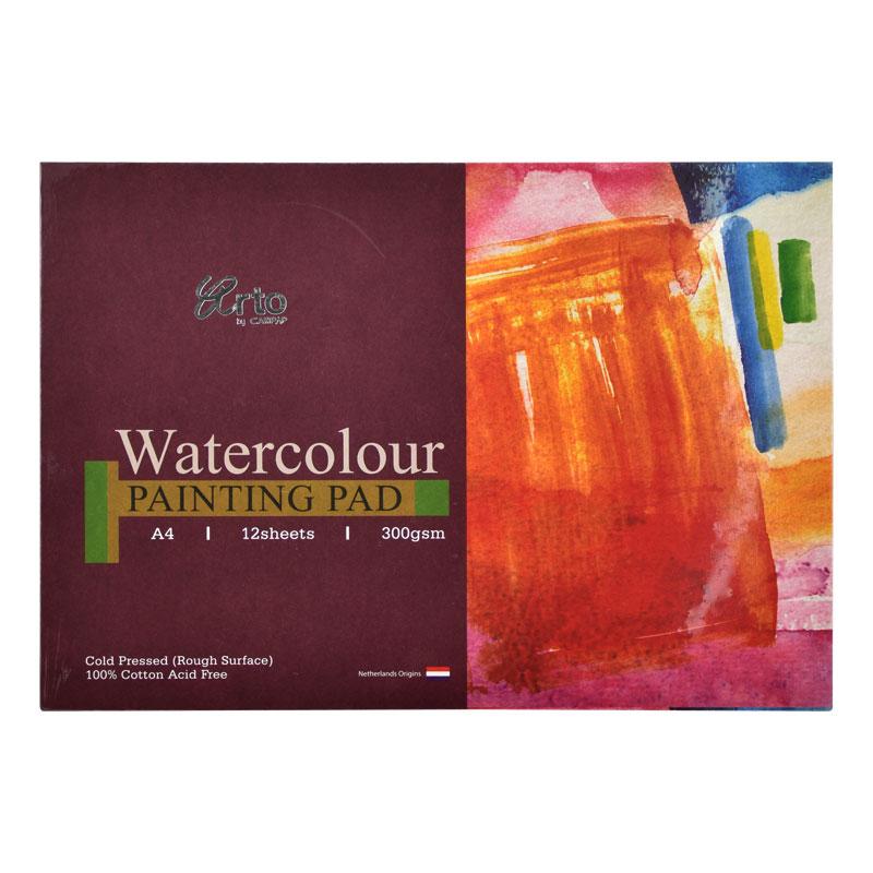 Arto-Water Color Painting Pad A4 300gsm 12 Sheet-36256 – Dubai library  distributors