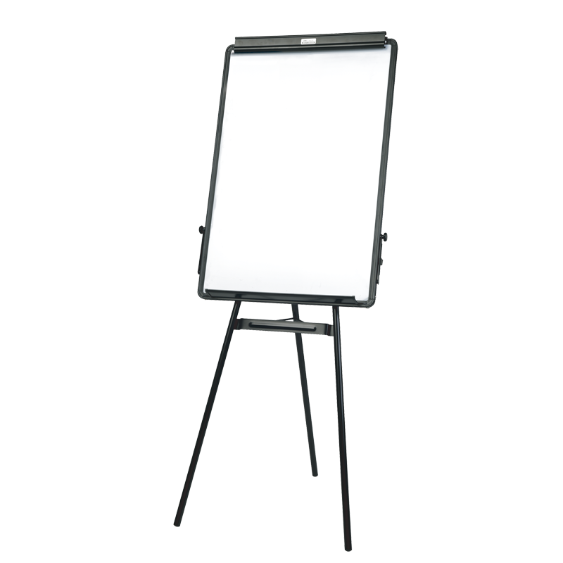 Deli Flip Chart Stand 7893 White Board (Size: 2x3ft) (ဘီးပါ