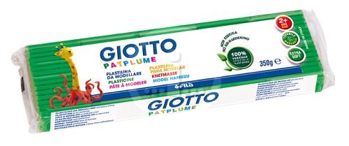 Giotto Patplume Modelling Dough 350g Light Green- 510108