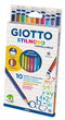 Giotto Stilnovo Erasable Color Pencil 10color-256800