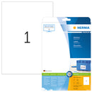 Herma-Premium Label A4 210x297 White 25 Sheets Pack-5065