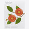 STICKY NOTE LEAF Camellia-Red-Large-ALC3-R04