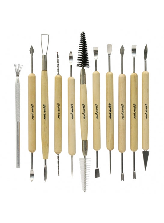 Mont Marte-Clay Tool Set 11 Pieces-MMSP0002