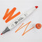 Dual Tip Art Marker Premium - Orange 23 - MGRD0008