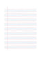 EXERCISE BOOK 4 LINE W/LEFT ( I SIDE PLAIN) 200 PAGES