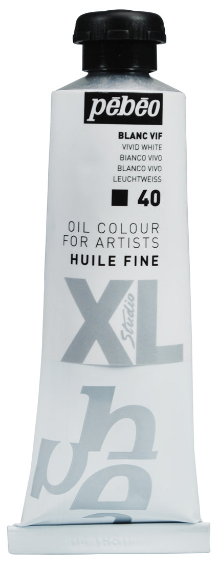 Pebeo-XL Fine Oil Color 37ml-Bright White-937040