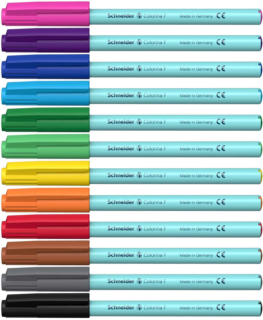Schneider Fibre Pen Colorina Fine 12 Color 193091 Dubai Library schneider-fibre-pen-colorina-fine-12-color-193091-dubai-library
