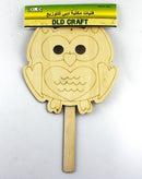 DLD Craft-Wooden Mask Owl