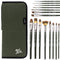 Brush Set with Easel Wallet Signature 17pc - BMHS0044