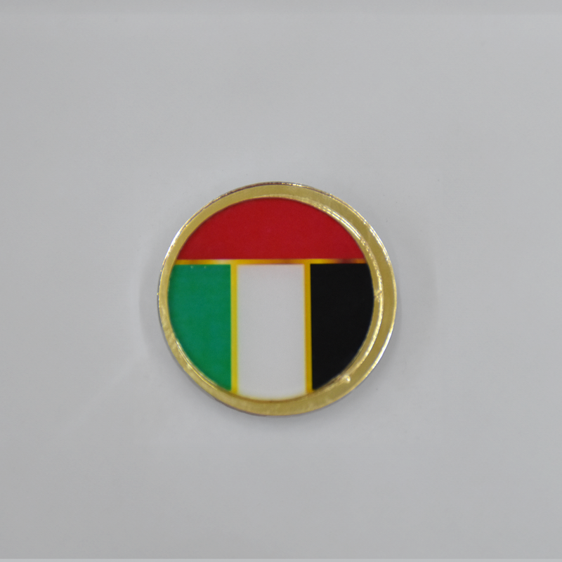 ROUND FLAG BADGE 3.5 X 3.5CM-3.5 X 3.5CM