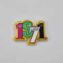 1971 BADGE WITH MAGNET 5.5 X 4.5CM-5.5 X 4.5CM