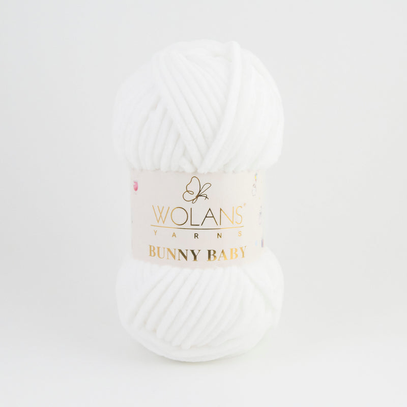 Wolans Yarns - Baby Bunny %100 Super-Soft Polyester 100grs. / 3 oz .