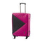 TRAVEL TROLLEY BAG PURPLE/GREY MEDIUM-PLVLZ8006B