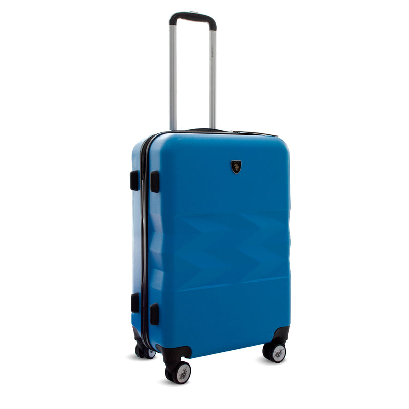 TRAVEL TROLLEY BAG BLUE MEDIUM-PLVLZ8045B