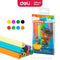 COLOR PENCIL 8CLR W/SHARPENER WOOD FREE-C135-8