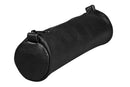 PENCIL CASE ROUND LEATHER AGE BAG BLACK-77019