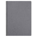 SPIRAL NOTE BOOK A4 50'S 5X5 AGE BAG GREY-781425