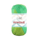 Papatya Sundae Rainbow Multicoloured 100% Microfibre Acrylic 100grs 4 Ply
