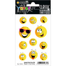 STICKER TATTOO HAPPY FACE COLOR-15631