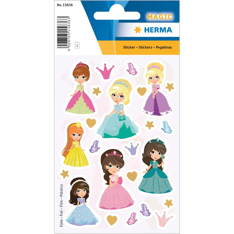 STICKER MAGIC PRINCESS GLITTERY-15636