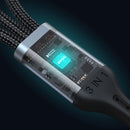 BWOO 3-in-1 3A Multi USB Charging Cable For Phone Black