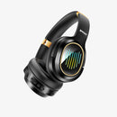 BWOO Over Ear Foldable Headset Wireless Noise Cancelling BT V5.4 -Black