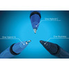 ROLLER BALL PEN ONE HYBRID N 0.3 4 PC SET-183494