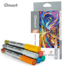 ACRYLIC MARKER 6CLR METALLIC - C350