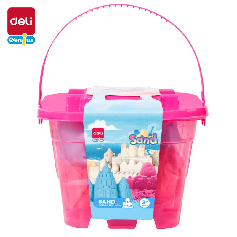 SAND CLAY 500G W/TOOLS PINK-Y013-PK