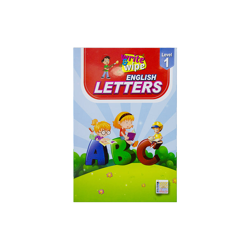 WRITE WIPE ENGLISH LETTERS LEVEL 1