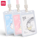 ID HOLDER W/LANYARD-64808 Assorted Colour -Pack of 3 Pcs