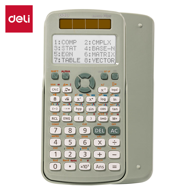 DELI SCIENTIFIC CALCULATOR GREEN-D991ES-GN