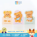 DELI-NOTE PAD A7 BUTTER BEAR