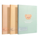 Deli-DISPLAY BOOK A4 40SHT BUTTER BEAR-ASSORTED COLOR