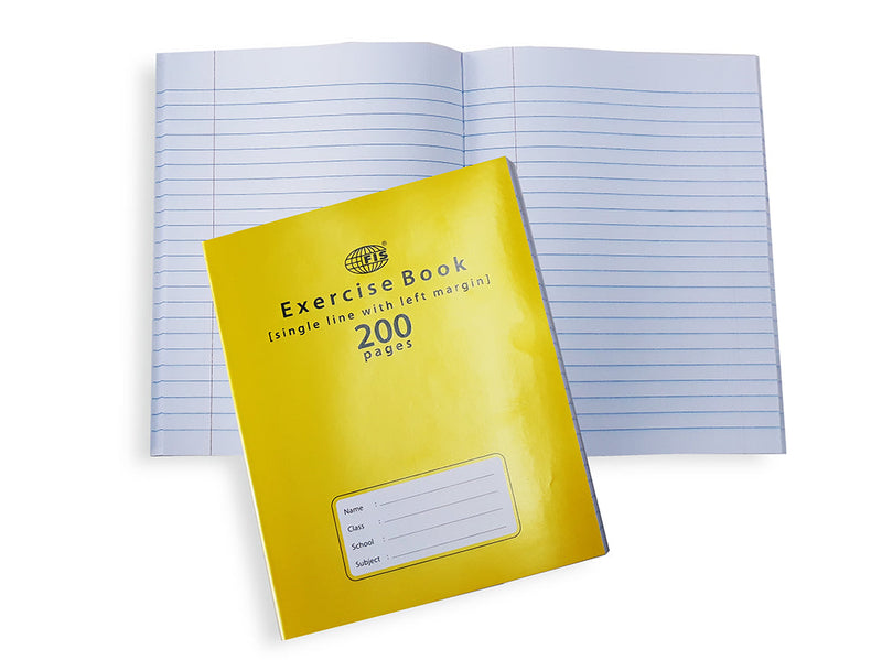 EXERCISE BOOK S/L W/LEFT MARGIN 100SHT-EDUB160305