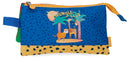 PENCIL CASE 3ZIP JUNCLE CLUB-9464321