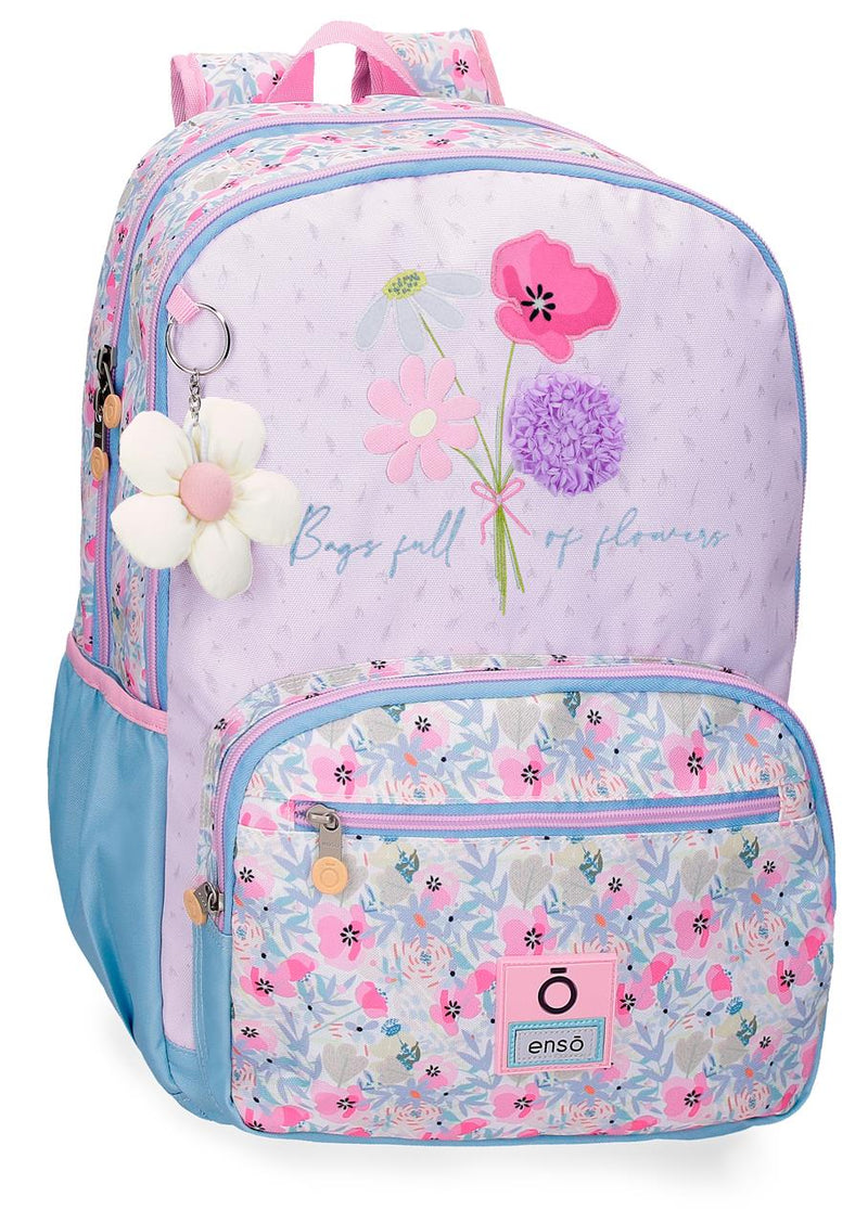BACK PACK 44CM FULL OF FLOWERS-9772721