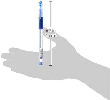 DELI-GEL PEN 0.5 BLUE-6600S-BL-PACK OF 12 PCS