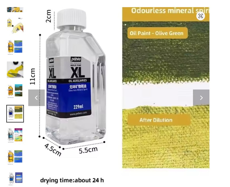 PEBEO-ODOURLESS MINERAL SPIRIT 229ML-247292