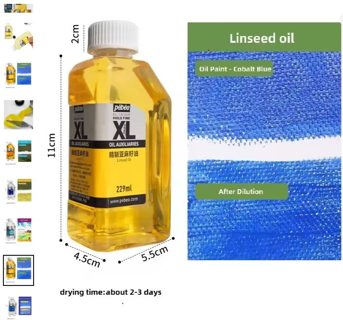 PEBEO-REFINED LINSEED OIL 229ML-247293