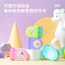 DELI-ERASER 60X30X15 MM ICE CREAM PACK OF 12 PCS-ASSORTED COLOR