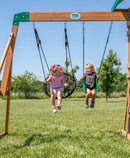 مجموعة أرجوحة باك يارد ديسكفري جرايسون بيك - متعددة الألوان  Backyard Discovery Grayson Peak Swing Set - Multicolor