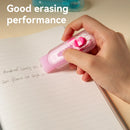 DELI-ERASER NEONUP-PACK OF 4 PCS-ASSORTED COLOR