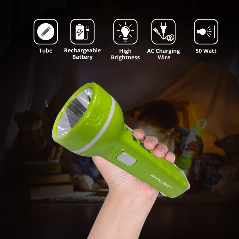 ROCKLIGHT RECHARGEABLE TORCH WITH TABLE LAMP-RL-3526