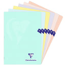 NOTE BOOK A4 48'S 5X5 MIMESYS PASTEL-308162-ASSORTED COLOUR